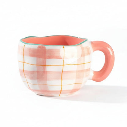 Korean Style Hand-Painted Ceramic Mug