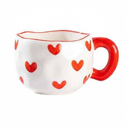 Korean Style Hand-Painted Ceramic Mug